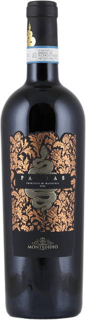 Montedidio Papias Primitivo di Manduria 2022, Rotwein, 0,75 l - Bild 1