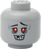 LEGO Aufbewahrungsbox Storage Head Zombie in Grau - Bild 1
