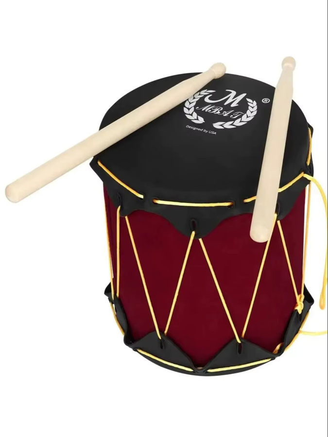 M MBAT Indische Trommel, Schlaginstrument, mit Trommelstock - Bild 7