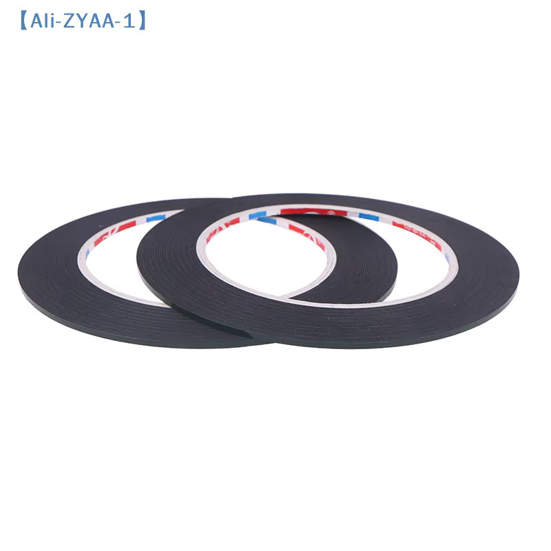 ZYAA-1 Doppelseitiges Schaumstoff-Klebeband in Schwarz, 2 Stück à 10 Meter, Stärken 2 mm, 3 mm oder 4 mm, ideal für LCD-Bildschirme und rahmenlose oder gebogene Fernsehbildschirme - Bild 2