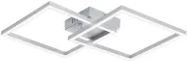 NETTLIFE LED Pendelleuchte aus Kunststoff in Silber, modern und höhenverstellbar - Bild 1
