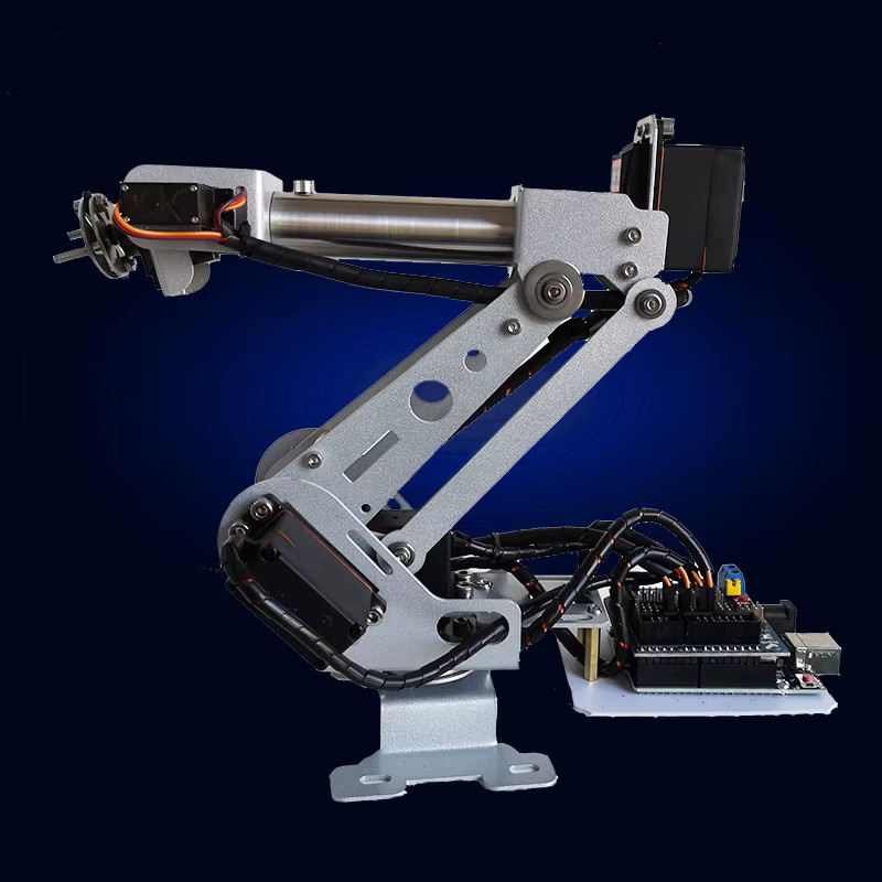 YoufangSmart 6-DOF Roboterarm aus Edelstahl, Metall, DIY-Kit - Bild 4