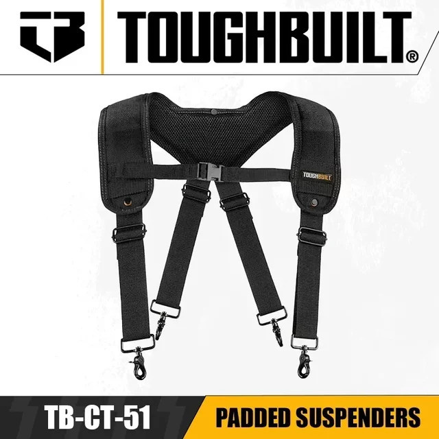 TOUGHBUILT TB-CT-51 Verstellbarer und atmungsaktiver Universal-Konstruktions-Schultergurt - Bild 1