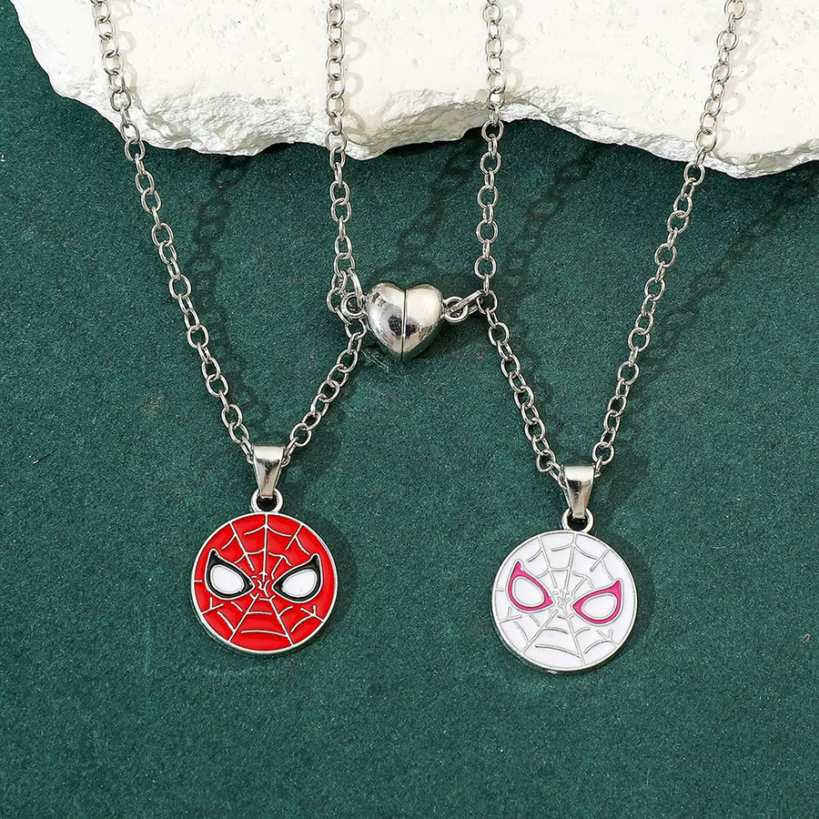 TAKARA TOMY Halskette, Spiderman Avengers Anhänger, Silber, Unisex - Bild 4