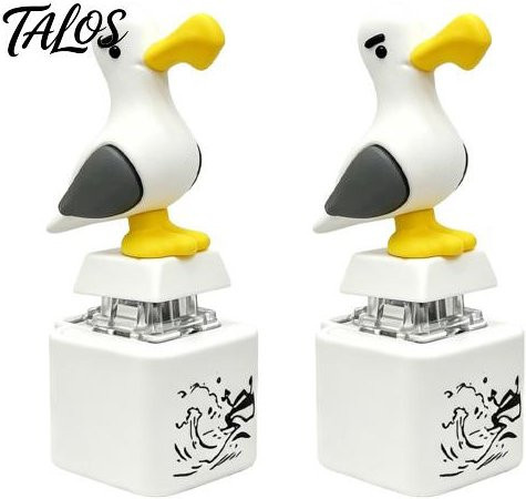 Vogue Wardrobe Schlüsselanhänger-Spielzeug, Tastatur Fidget, Weiß, Unisex - Bild 1