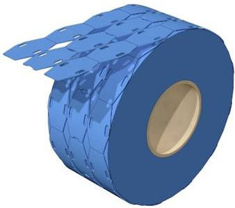 Weidmüller SFX-VT 9/24MM BL Kabelmarkierungssystem, Blau, 1000 Stück - Bild 1