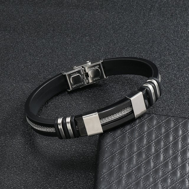 Noter Herren-Armband Edelstahl, Herren - Bild 1