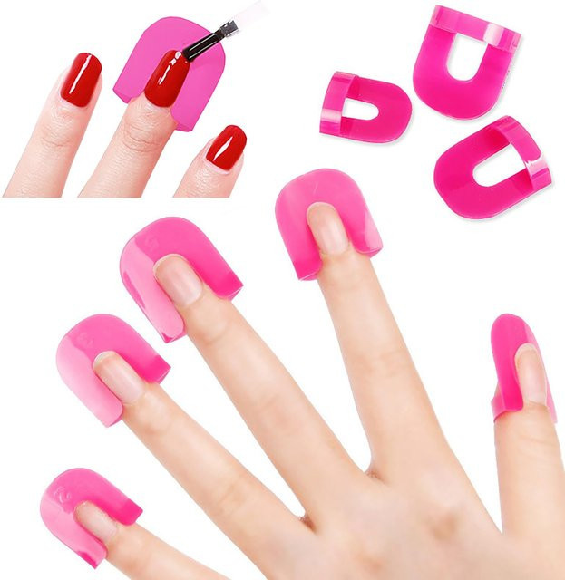 LULAA Nagellack-Schutz, 26-teilig, Pink, Damen - Bild 1