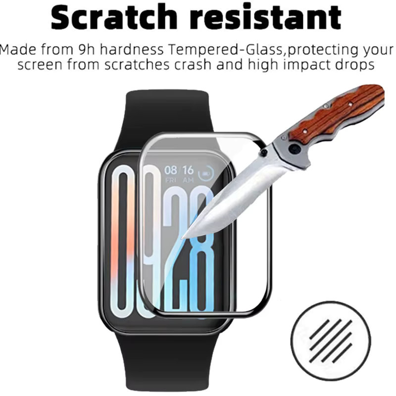 Xiaomi Schutzfolie für Mi Band 9 Active 8 Active, transparent - Bild 4