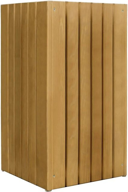 Pflanzkasten Quadra von Andrewex in Naturfarbig, B/T/H: 34 x 34 x 50 cm - Bild 1