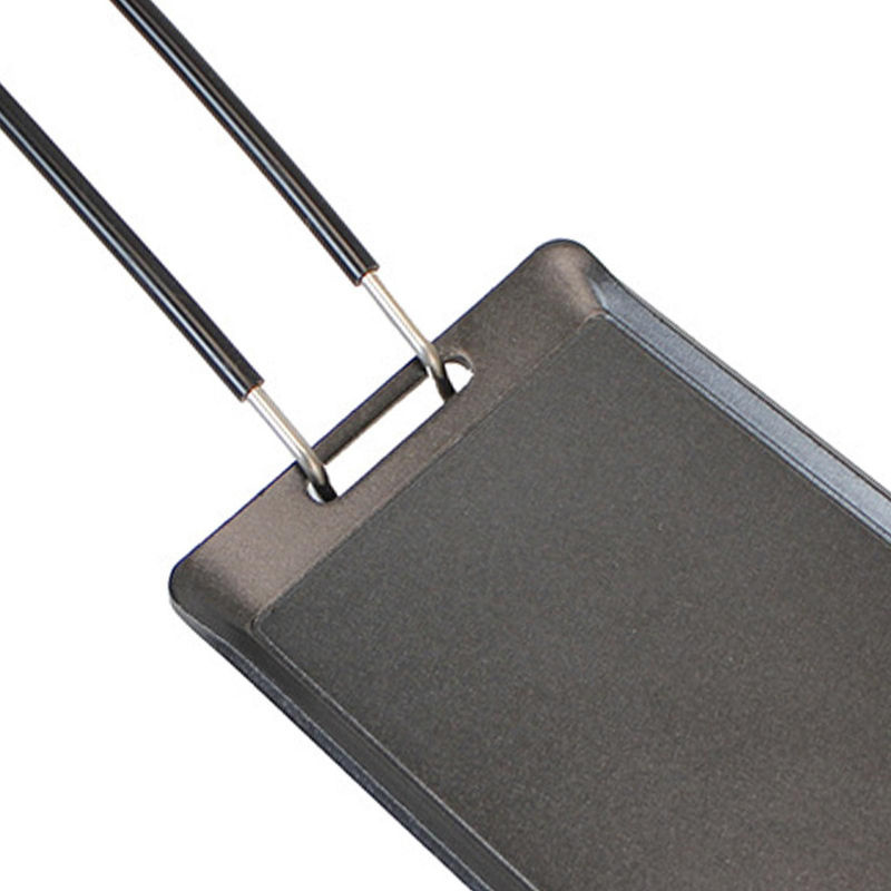 Fishine Mini-Grillschale aus Eisen in Grau für Camping und Outdoor - Bild 2