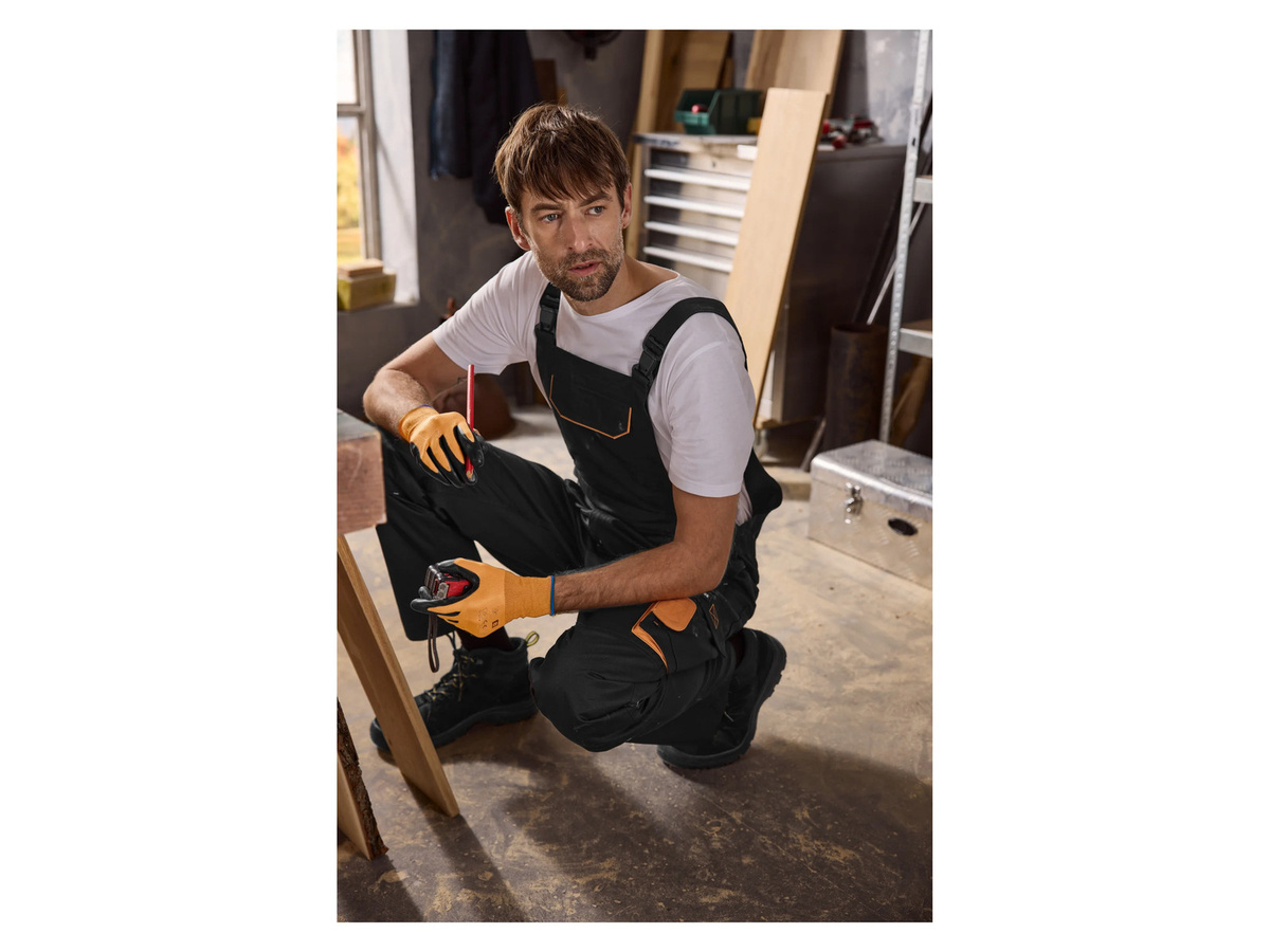 Parkside Arbeitshandschuhe Latex in Orange, Größe L - Bild 3