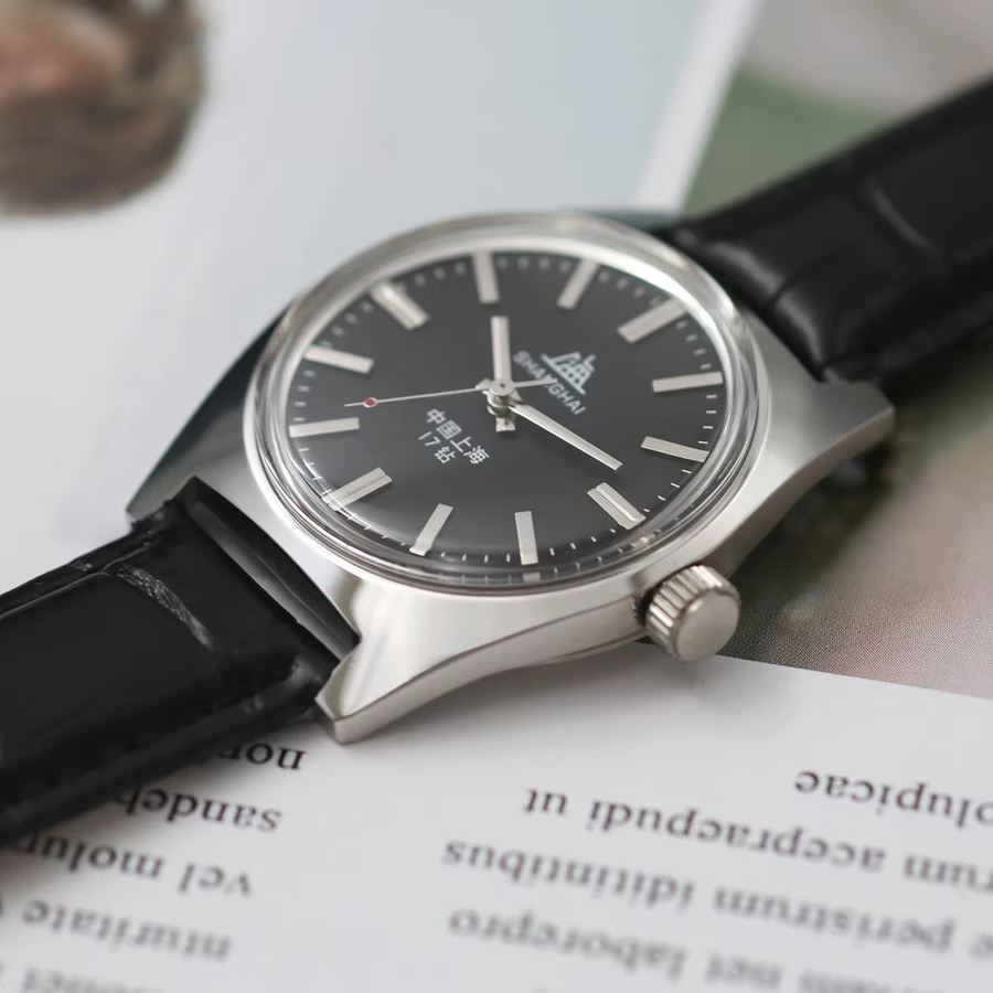 HEIMDALLR Armbanduhr, Handaufzug, Edelstahl, 36 mm, Herren, Schwarz - Bild 2