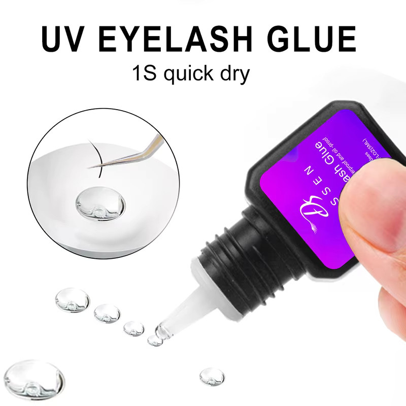 Dassen UV-Kleber für Wimpernverlängerung, 1 Sekunde schnelltrocknend - Bild 3