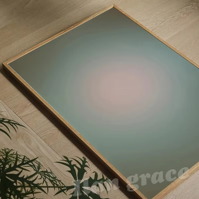 Potdemiel Aura Wand Kunstdruck Abstract Farbverlauf Affirmation Poster auf Leinwand, Mehrfarbig - Bild 1