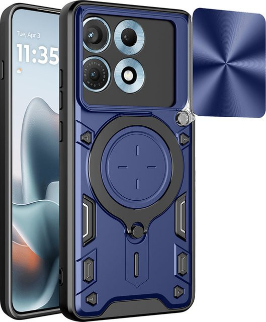 Techsuit CamGuard Pro Schutzhülle für Motorola Edge 70 Max in Blau - Bild 1