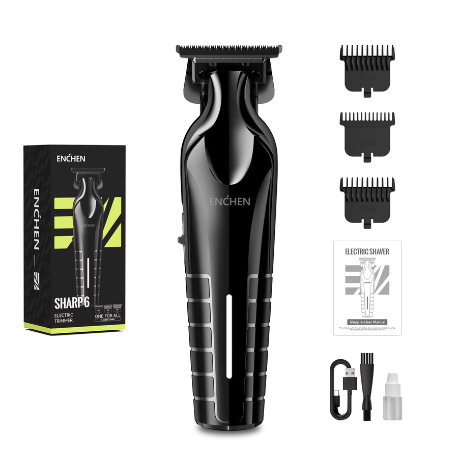 ENCHEN Sharp 6 Elektrischer Multifunktions-Trimmer, Schwarz, Unisex - Bild 4