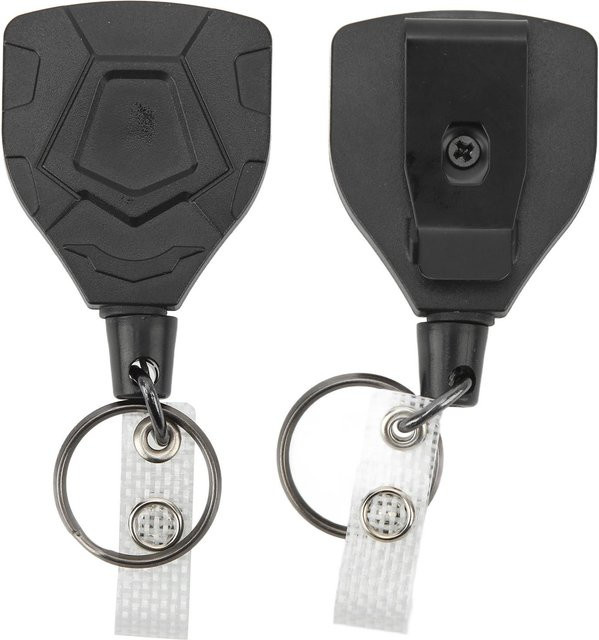 Fishine Schlüsselanhänger Seil, Edelstahl, Unisex, Schwarz - Bild 1