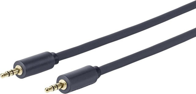 VivoLink Audiokabel Stereo Mini-Klinke auf Stereo Mini-Klinke Schwarz mit Doppelisolierung Länge: 25,0 m - Bild 1