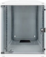 Digitus Compact Series Wandschrank DN-19 12-U-S-1, Hellgrau, 48,3 cm (19) - Bild 1