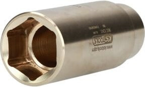 KS Tools BRONZEplus Stecknuss 1/2" 24mm 6-kant lang aus Aluminium-Bronze in Silber - Bild 1