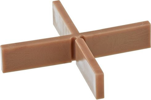 Mr. GARDENER Fugenkreuz aus Kunststoff in Beige mit 3 mm Fugenbreite - Bild 1