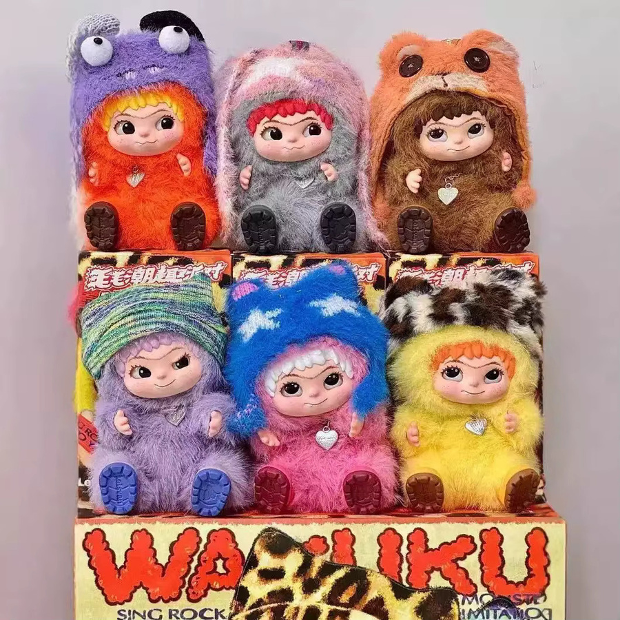 Bandai Wakuku Blind Box Fuchs Hase, Puppe, Plüsch, Einzelfigur, Bunt / Mehrfarbig - Bild 3