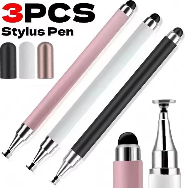 Mrgabwte Universeller 2-in-1 Stylus-Stift in Gold für iPhone und Android sowie alle kapazitiven Touchscreens - Bild 1