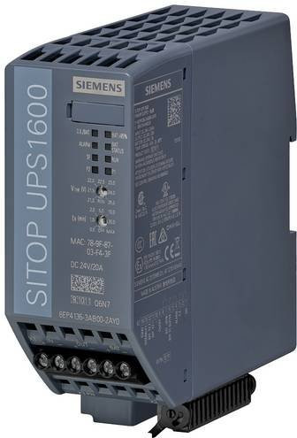 Siemens USV 6EP4136-3AC00-2AY0 in Grau mit Ethernet/LAN Anschluss - Bild 1