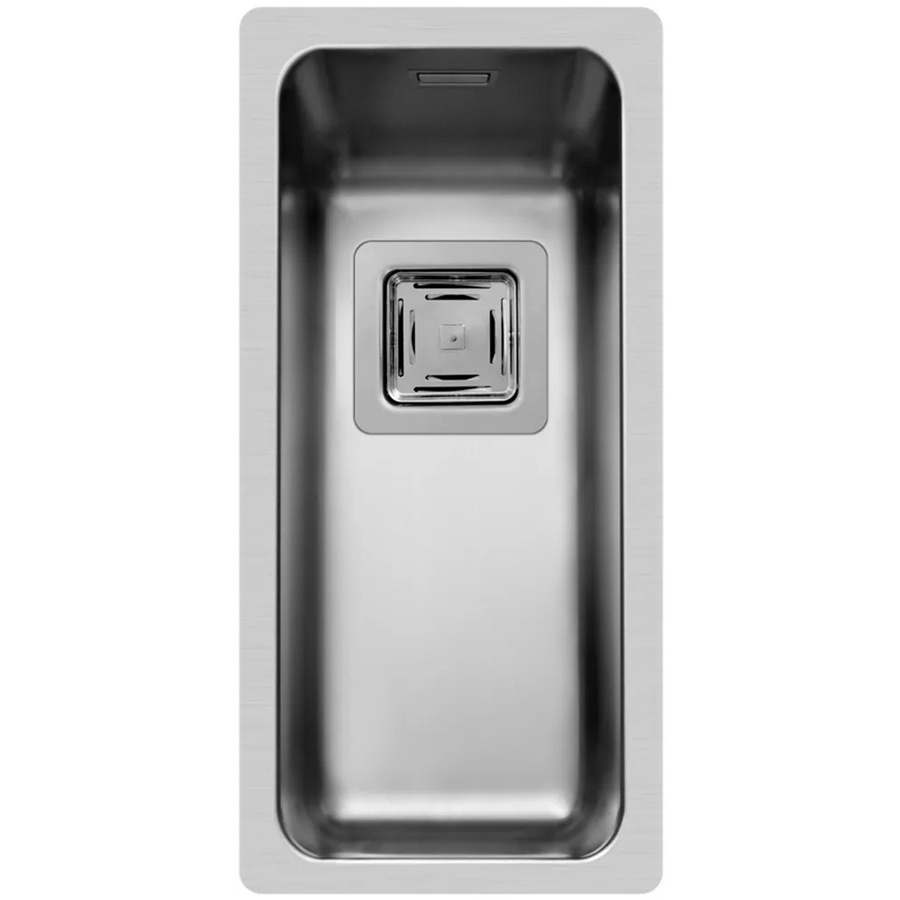 Pyramis Küchenspüle Lume aus Edelstahl in Silber, Unterbau, 1 Becken, B/T/H: 44 x 20 x 21 cm - Bild 2