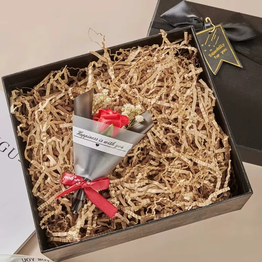 Buntes gewelltes Raffia-Papier als geschreddertes Verpackungsfüllmaterial und Konfetti für DIY-Projekte, Hochzeiten und Partys, 20g oder 100g pro Beutel - Bild 1