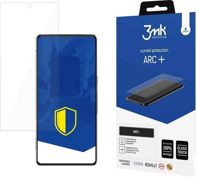 3MK ARC+ Displayschutzfolie für Google Pixel 6 Pro aus Kunststoff, transparent - Bild 1