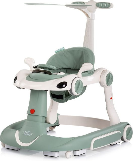 Chipolino Happy Walker Lauflernhilfe 5 in 1 mit Schaukelfunktion, Musik und Licht, grün - Bild 1