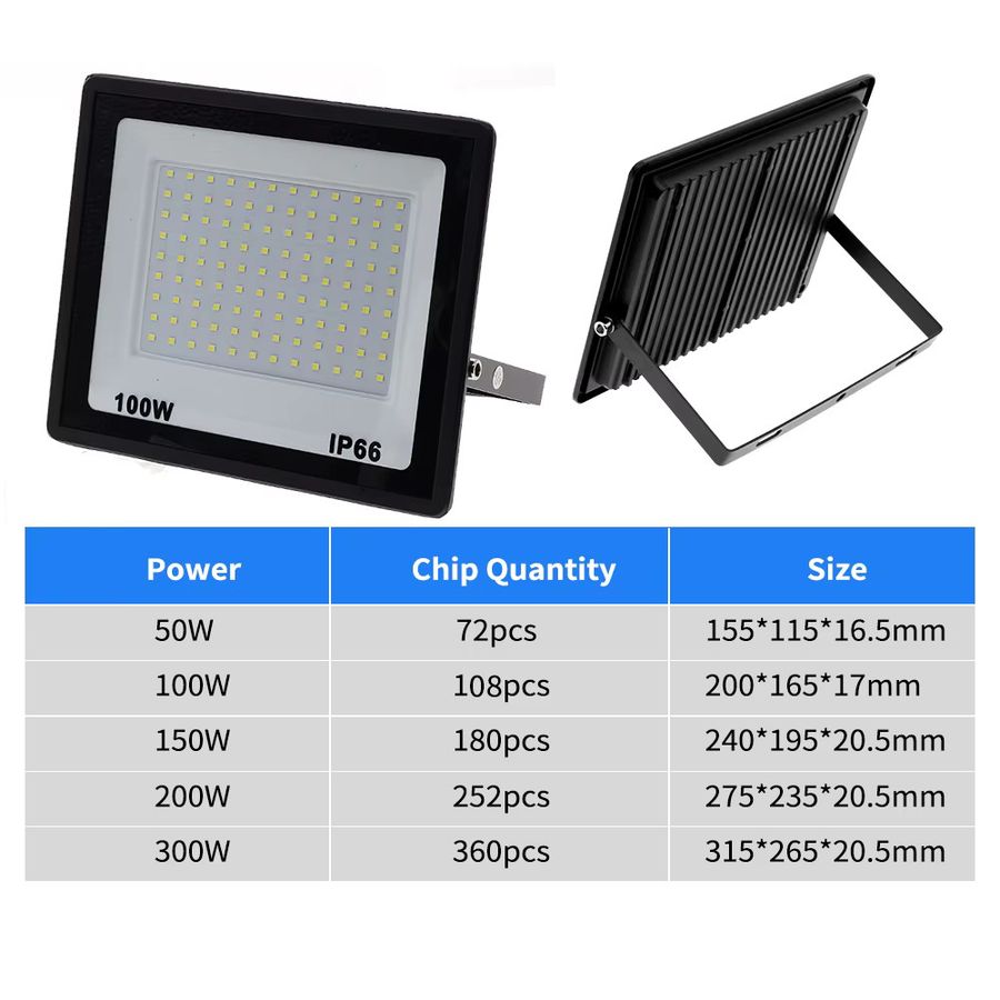 GRAXGROW LED Flutlicht IP66 wasserdicht für Outdoor Wand- und Hofbeleuchtung - Bild 4