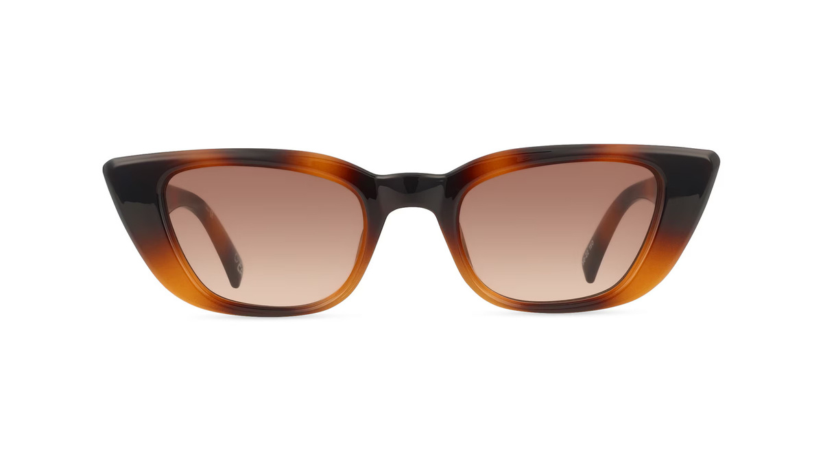 Le Specs DREAM LOVER Sonnenbrille Cat Eye, Vollrand, Kunststoff, braun, Damen - Bild 1