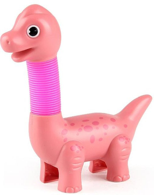 Kidsly Dinosaurier-Teleskop-Pop-Tubes, interaktives Dekompressionsspielzeug - Bild 1