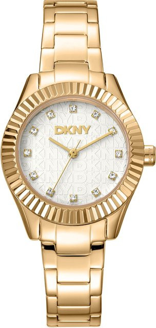 DKNY Damenuhr Chambers, Quarz, Edelstahl, 30 mm, 5 ATM - Bild 1