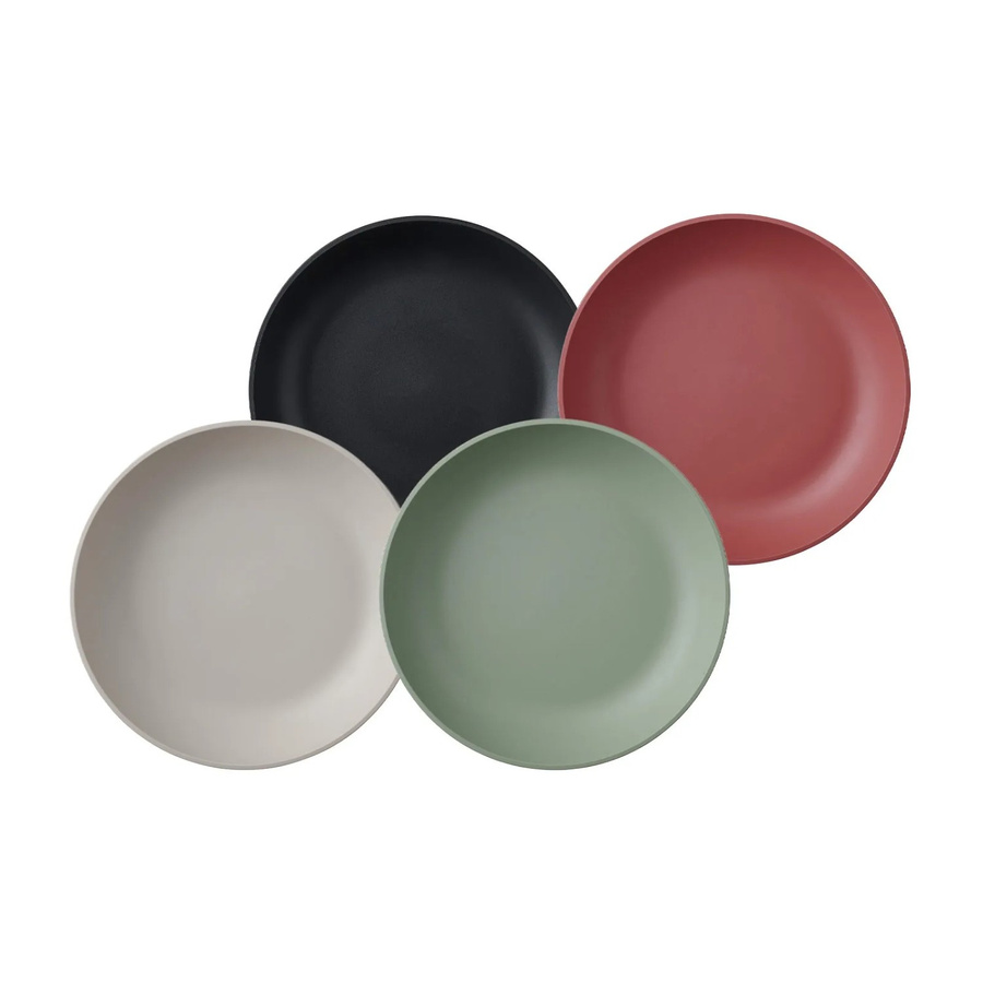 Mepal Silueta Suppenteller 4er Set Multicolor Durchmesser: 21 cm - Bild 2