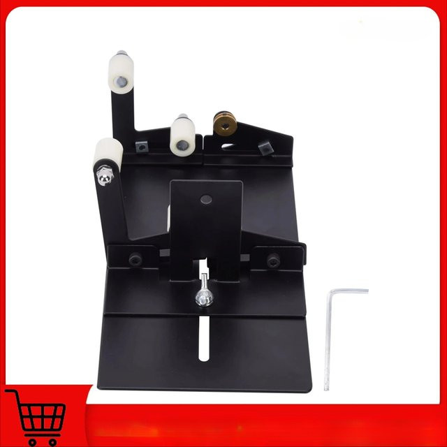 Flaschenschneidewerkzeug Set aus Metall in Schwarz und Beige zur Glasflaschen-Bearbeitung - Bild 1