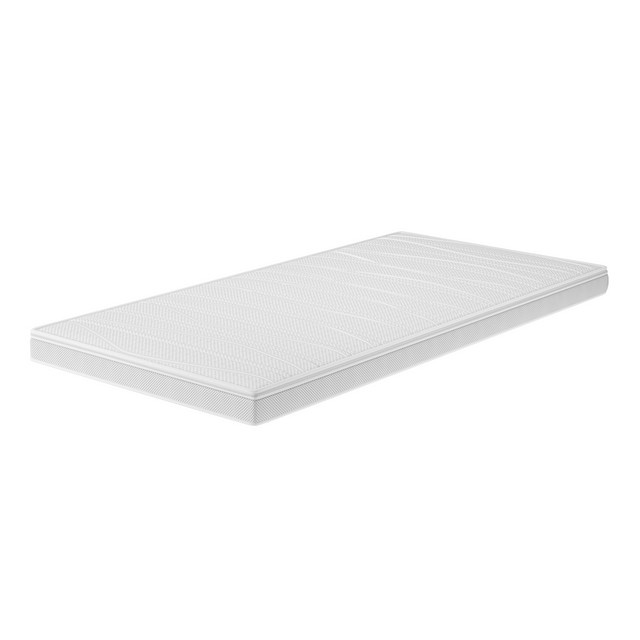 HN8 SCHLAFSYSTEME Gelschaum-Topper Surf 100 Cool mit kühlendem Bezug und zwei Liegeseiten, Farbe: Weiß, B/T: 80 x 200 cm - Bild 1