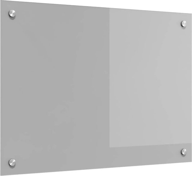 vidaXL Küchenrückwand aus gehärtetem Glas in Hellgrau, Breite: 70 cm, Höhe: 50 cm - Bild 1