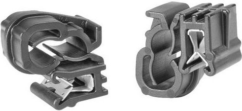 HellermannTyton Befestigungsclip EC1-3SPDHC6-7-PA66HSUV-BK Schwarz - Bild 1