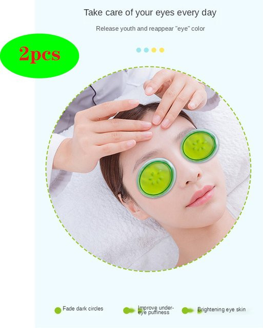 Augenmaske Gel, 2 Stück, Unisex - Bild 1
