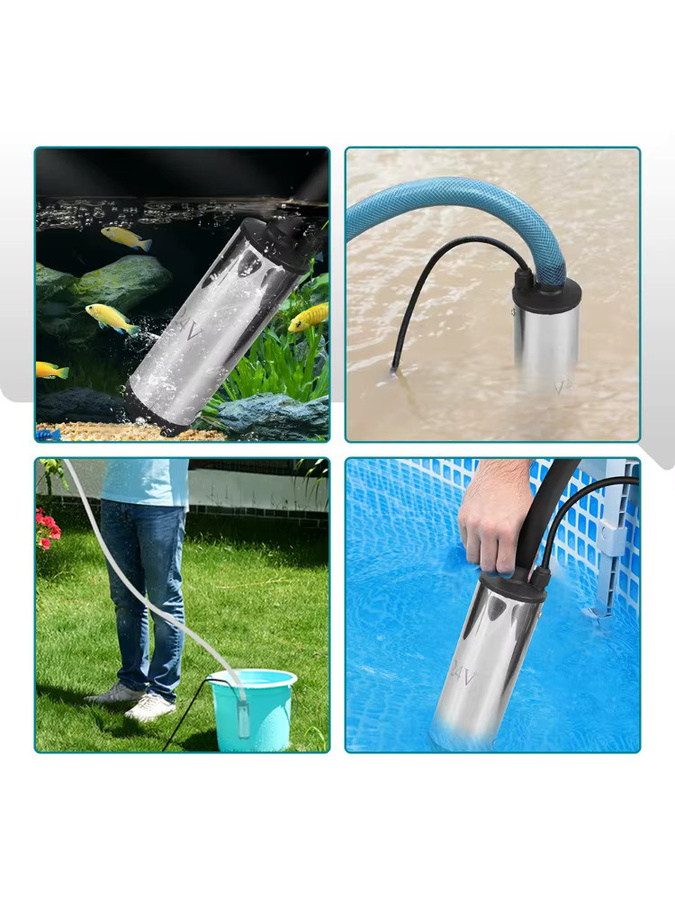 YOFIDRA Elektrische Wasserpumpe und Ölpumpe mit 50–80 l/min Förderleistung für Makita 21 V Akku-Stifte - Bild 7