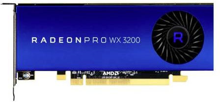 AMD Radeon Pro WX 3200 Grafikkarte mit 4GB GDDR5, PCIe 3.0 x16, Low-Profile und 4 x Mini DisplayPort - Bild 2