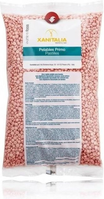 Xanitalia Schmelzwachs Rose, 1kg, Warmwachs - Bild 1