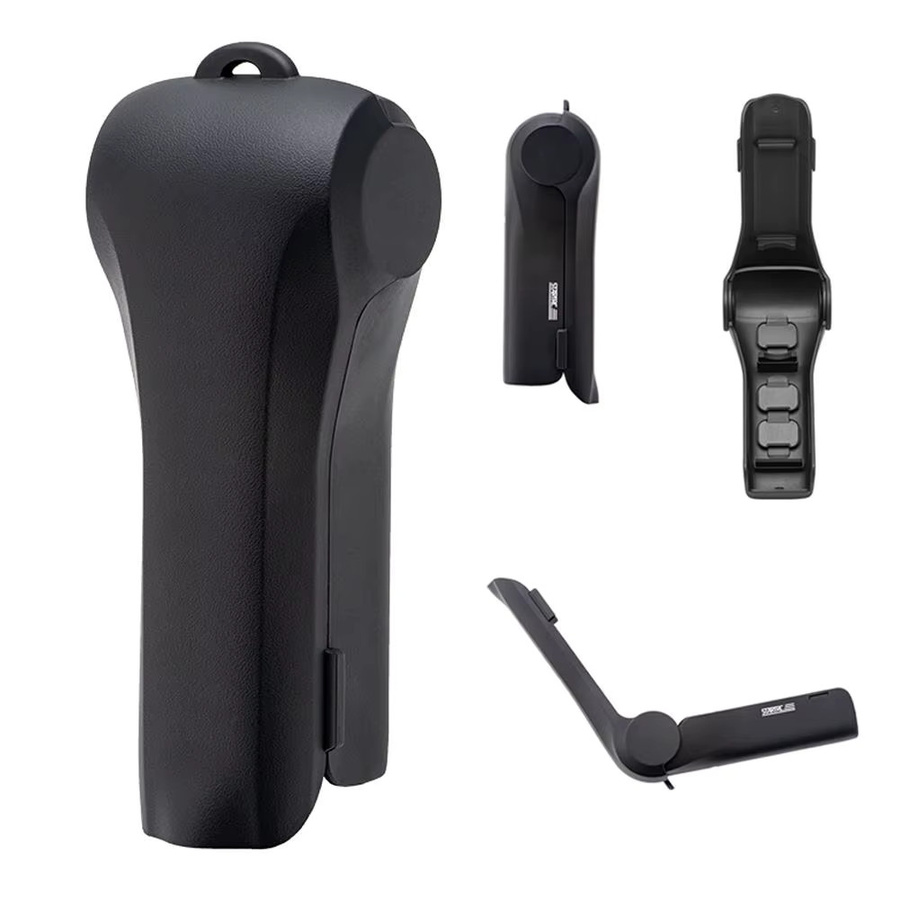 DJI Osmo Pocket 4 Flip-Schutzhülle in Schwarz mit magnetischer Filteraufbewahrung und Lanyard-Loch aus Hartschale - Bild 6