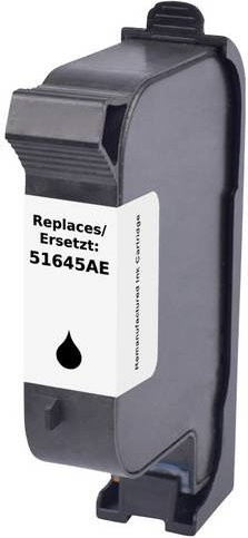 Renkforce Druckerpatrone kompatibel mit HP 45, Schwarz - Bild 1