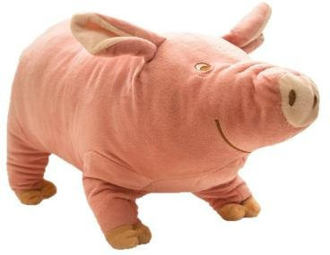 Wholesome Stofftier Schwein, Plüsch, Quietschendes Tier, Rosa - Bild 1