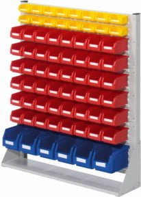 Kappes Systemeinheit RasterPlan Gr. 3 einseitig Mod. 31 in Grau und Multicolour aus Kunststoff, B/T/H: 110,0 x 100,0 x 24,0 cm - Bild 1